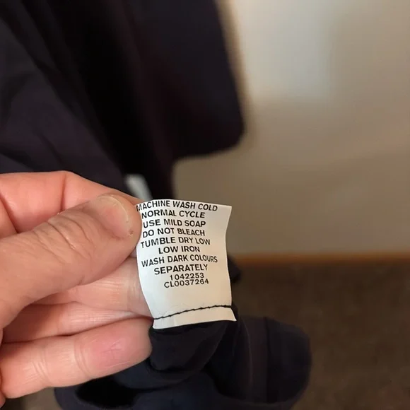 EShakti women’s dress Sz 10 Navy Jersey 40s style, pockets, NWOT 🌻 - Picture 8 of 9